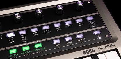 Sintetizador Vocoder MicroKorg2 Black Korg