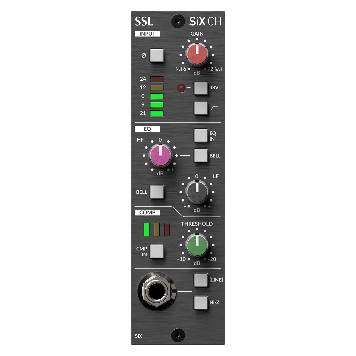 SiX Channel Strip Serie 500 Solid State Logic