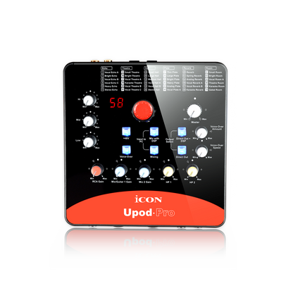 Interfaz de Audio USB con DSP UPod Pro Icon Pro Audio